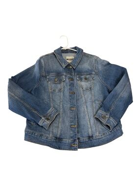 Stitch’s Jeans USA Handcrafted Medium Wash Denim Jacket